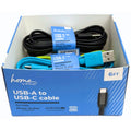 Home by Rite Aid 6ft USB-A to USB-C Flat Cable Display