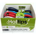 Hottips 3ft Type C Cable in Countertop Tray Display