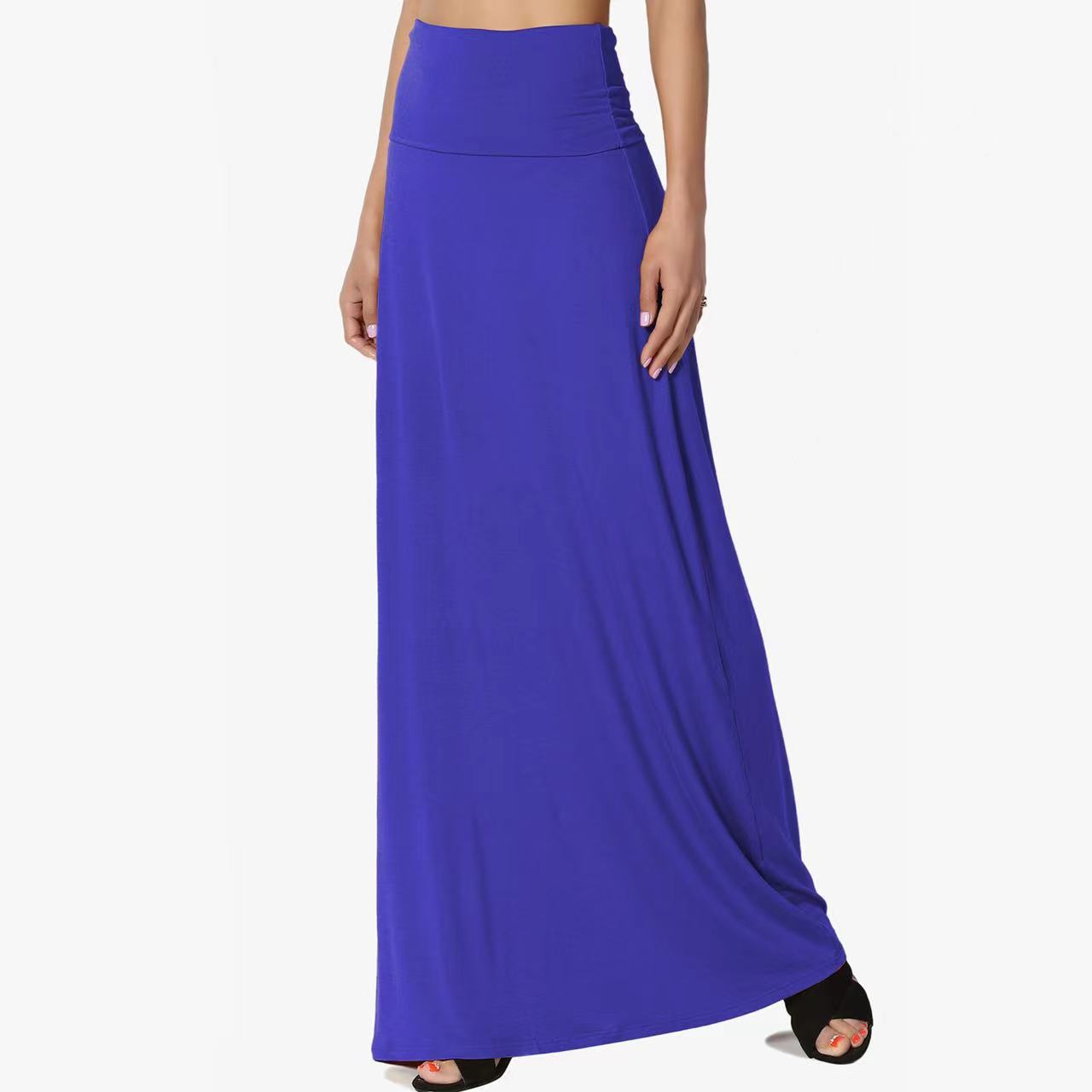 Cross-Border Foreign Trade European and American Clothing Amazon Spring and Summer Autumn and Winter New Home Casual High Waist Hip Half Body