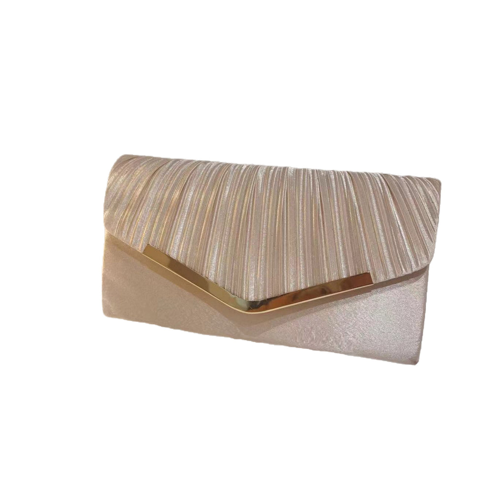 2024 New Women's Satin Evening Bag Banquet Clutch Dress Small Square Bag Fashion Handbag Lightweight