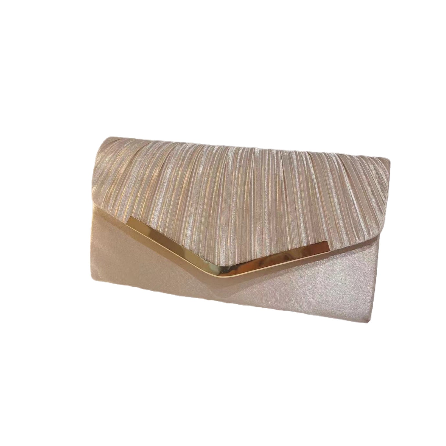 2024 New Women's Satin Evening Bag Banquet Clutch Dress Small Square Bag Fashion Handbag Lightweight