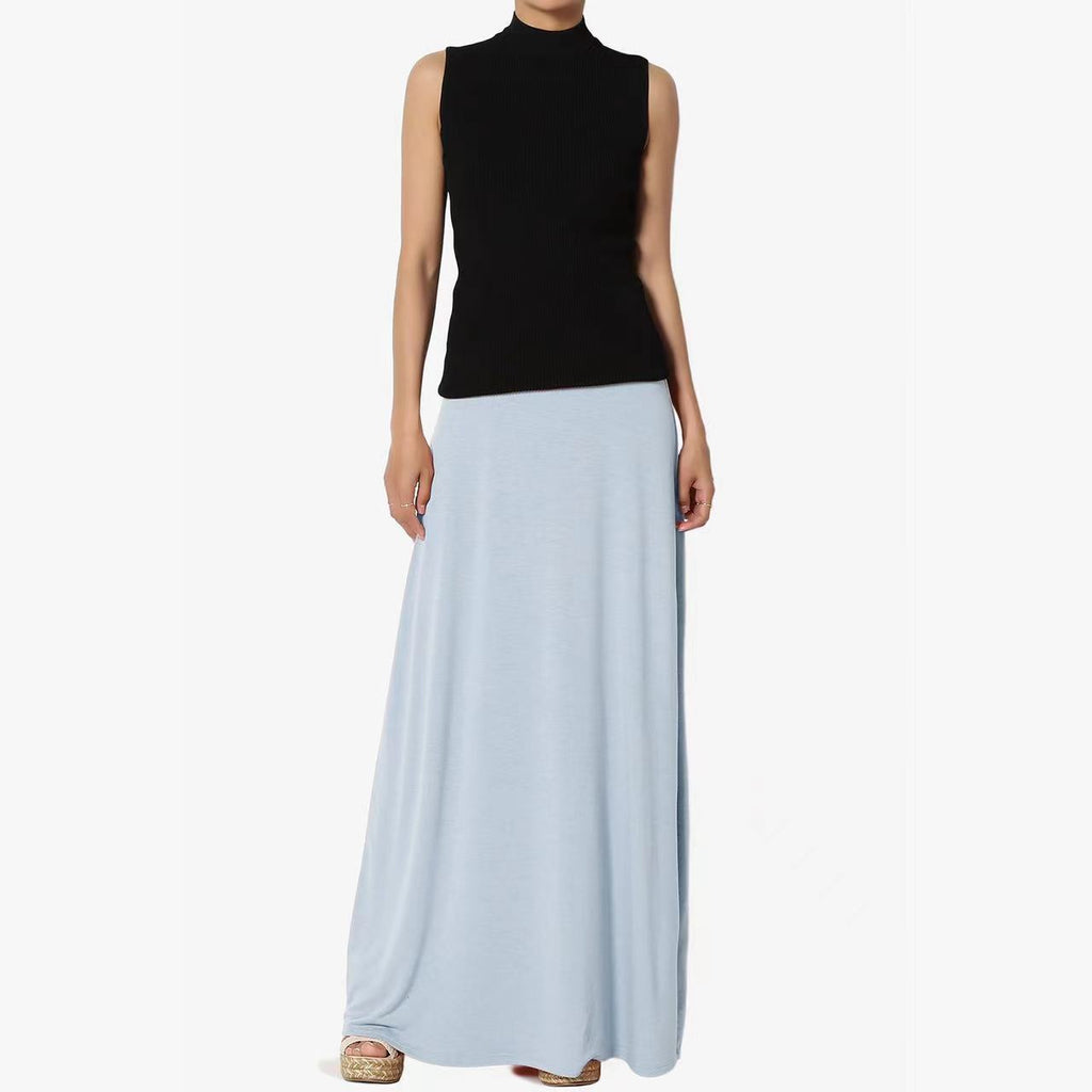 Cross-Border Foreign Trade European and American Clothing Amazon Spring and Summer Autumn and Winter New Home Casual High Waist Hip Half Body
