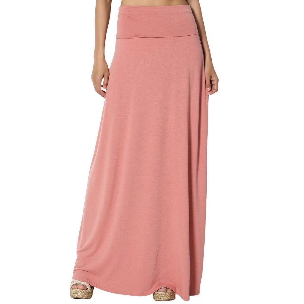Cross-Border Foreign Trade European and American Clothing Amazon Spring and Summer Autumn and Winter New Home Casual High Waist Hip Half Body
