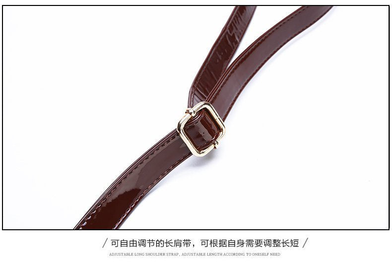 New Foreign Trade Women's Bag Trendy Crocodile Pattern Portable European and American Shoulder Crossbody Tote Bag Cross-Border Dropshipping Global