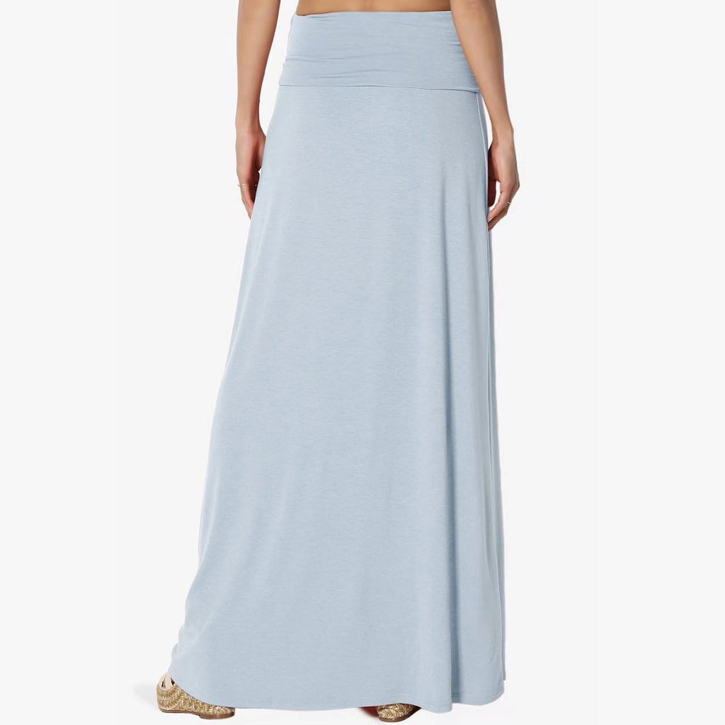 Cross-Border Foreign Trade European and American Clothing Amazon Spring and Summer Autumn and Winter New Home Casual High Waist Hip Half Body