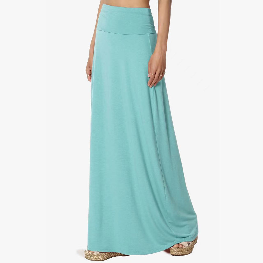 Cross-Border Foreign Trade European and American Clothing Amazon Spring and Summer Autumn and Winter New Home Casual High Waist Hip Half Body
