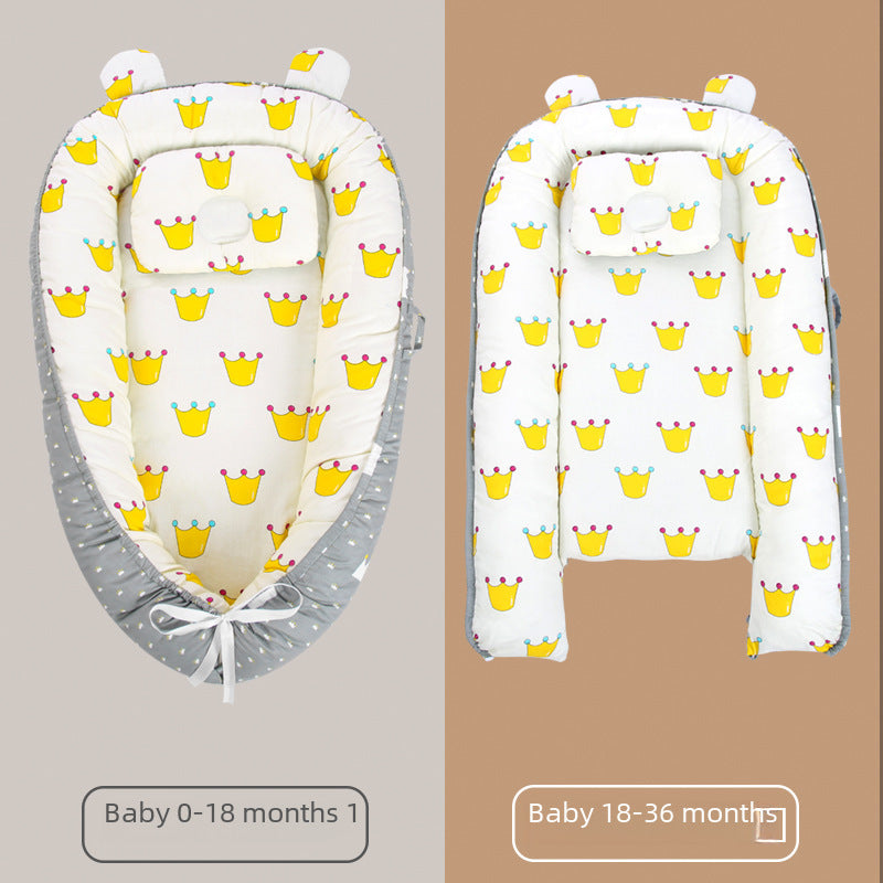 Baby Bed Bed Neonatal Bionic Sleeping Bed Safety Crib Baby's Anti-startling and Anti-pressure Sleeping Baby's Nest