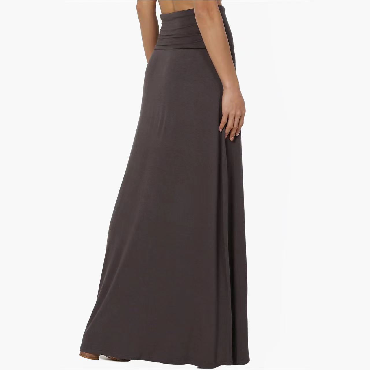Cross-Border Foreign Trade European and American Clothing Amazon Spring and Summer Autumn and Winter New Home Casual High Waist Hip Half Body
