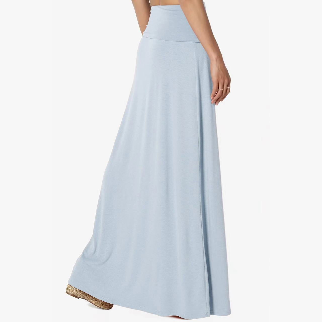 Cross-Border Foreign Trade European and American Clothing Amazon Spring and Summer Autumn and Winter New Home Casual High Waist Hip Half Body