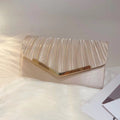 2024 New Women's Satin Evening Bag Banquet Clutch Dress Small Square Bag Fashion Handbag Lightweight