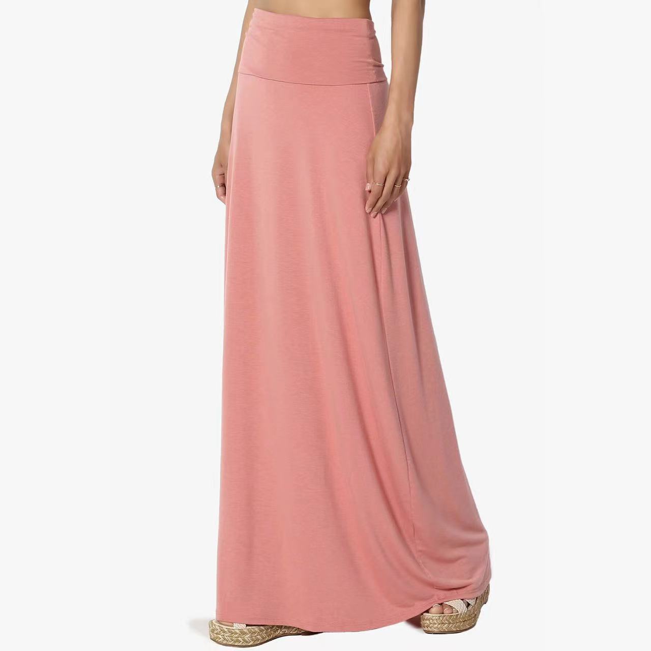 Cross-Border Foreign Trade European and American Clothing Amazon Spring and Summer Autumn and Winter New Home Casual High Waist Hip Half Body