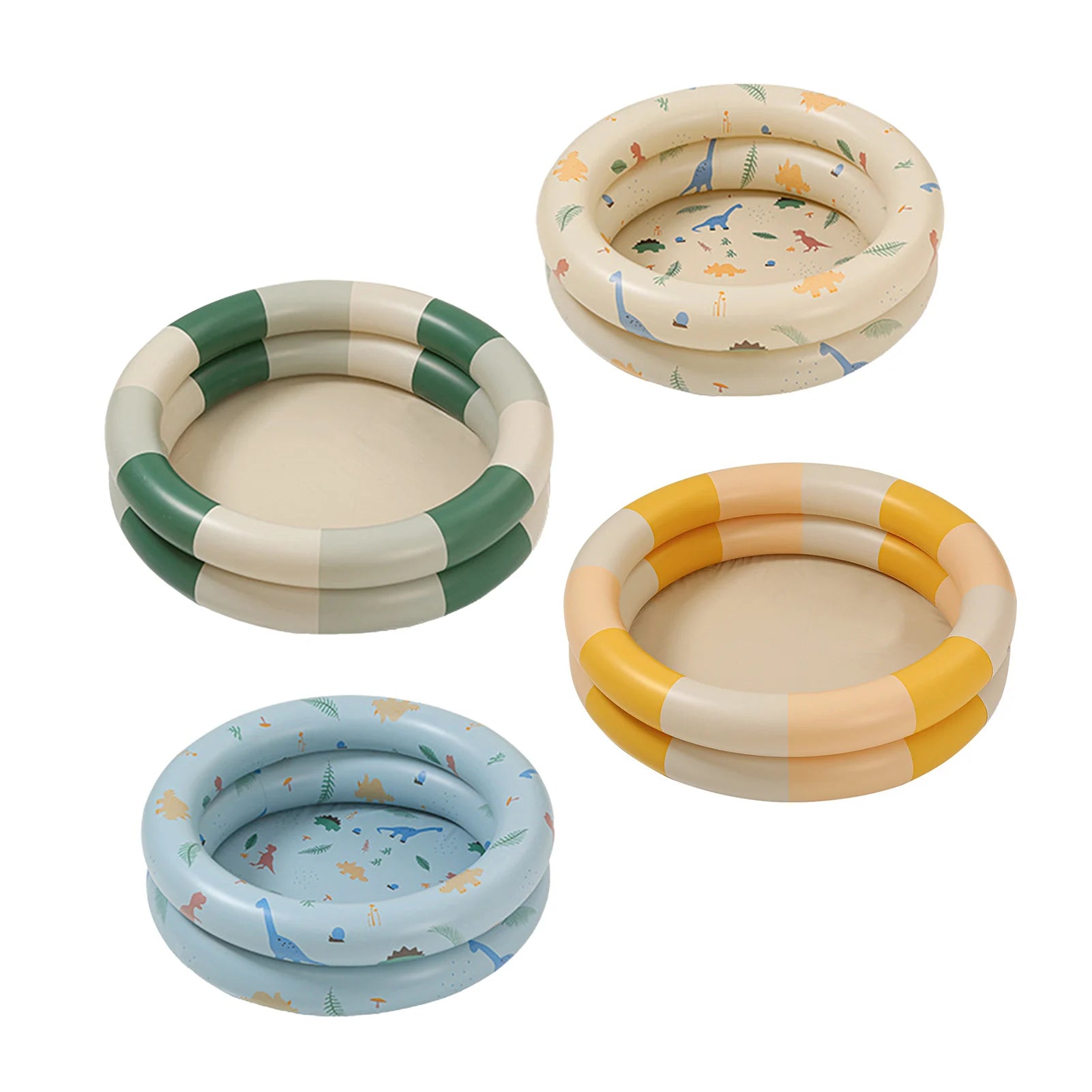Baby Inflatable Swimming Pool Inflatable Pool Baby Retro Blow Up Swimming Pool Family Cute  Thickened Water Pool