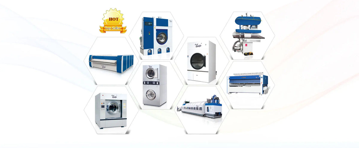 Flying Fish Hot Point Heavy Duty Washing Machines 100KG For Laundry Shop