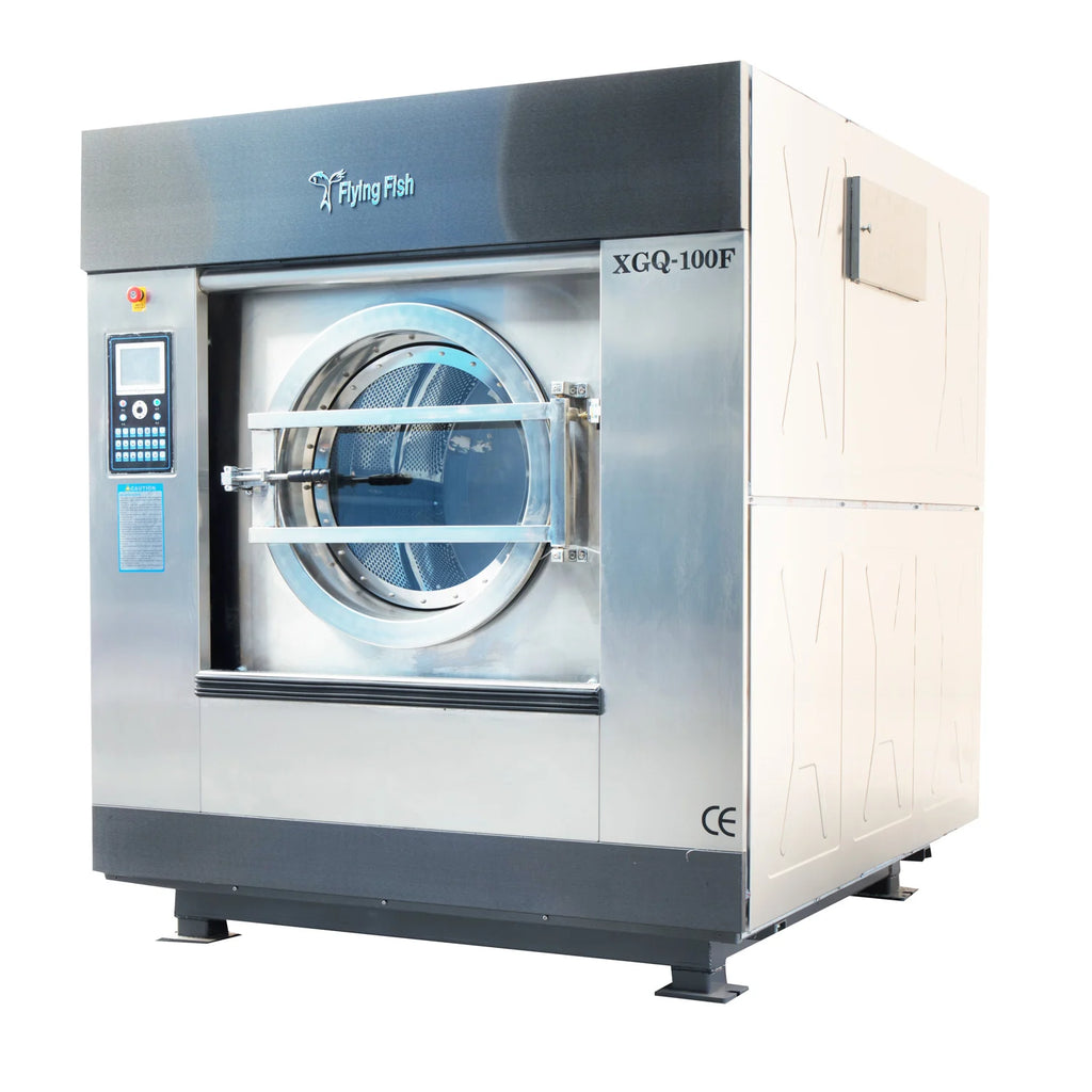 Flying Fish Hot Point Heavy Duty Washing Machines 100KG For Laundry Shop