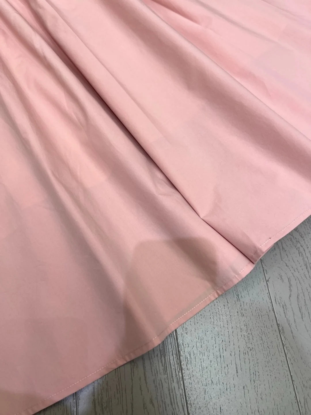 Women's Summer New Lotus Pink Belted A-Line Flared Skirt