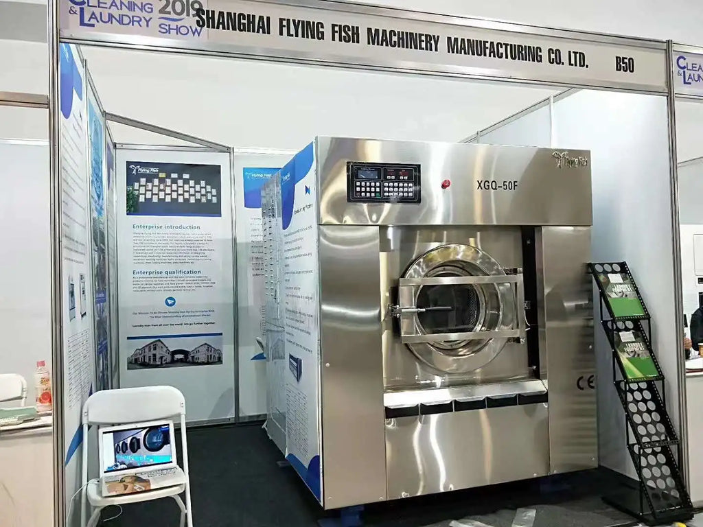 Flying Fish Hot Point Heavy Duty Washing Machines 100KG For Laundry Shop