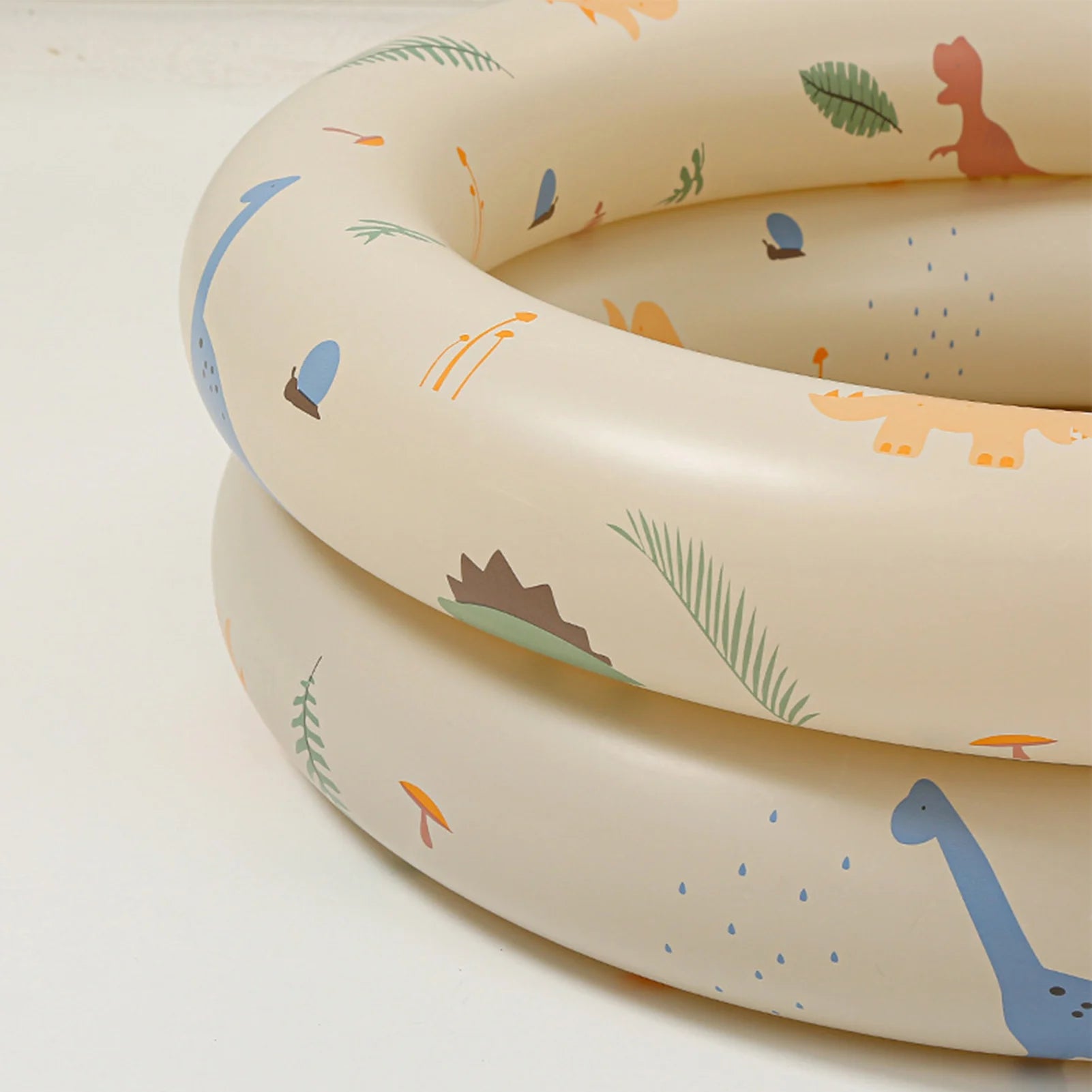 Inflatable Pool Baby Retro Blow Up Swimming Pool Family Cute Style Thickened Water Pool